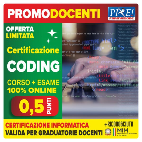 CODING AIMC certificazione docenti
