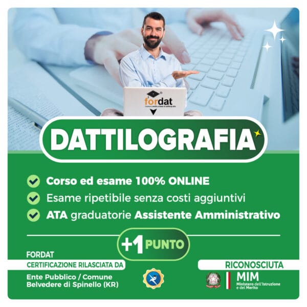 Corso Dattilografia FORDAT