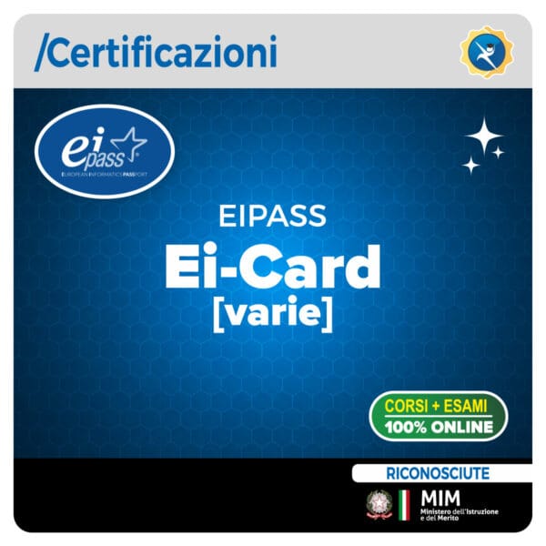 Certificazioni EIPASS online per la scuola, la didattica e il lavoro